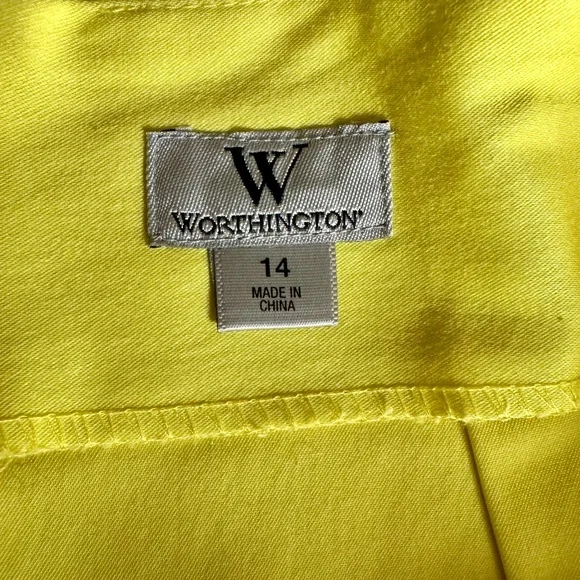 Yellow Women's Skirt - Picture 3 of 3